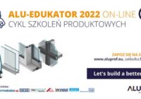 ALU-EDUKATOR ON-LINE 2022 – profesjonalne szkolenia od Aluprof