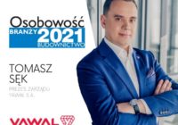 Prezes Yawal S.A. Tomasz Sęk z tytułem Osobowość Branży 2021