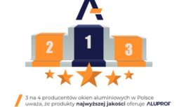 Aluprof wśród najbardziej docenianych dostawców profili aluminiowych
