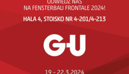 G-U wystawcą na targach Fensterbau Frontale 2024