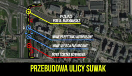 Zielone światło dla przebudowy ul. Suwak w Warszawie