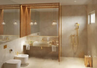 Łazienka z błyskiem