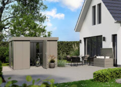 Odkryj wiosenną promocję Hörmann na domki i skrzynie ogrodowe JUNO