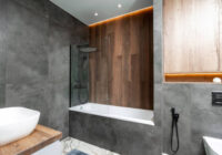 Zestawy natryskowe w gun metal i black