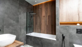 Zestawy natryskowe w gun metal i black