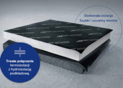 swissporBITERM – inteligentne połączenie termo- i hydroizolacji w jednej płycie